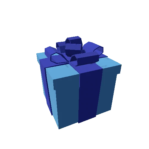 Gift Box Blue